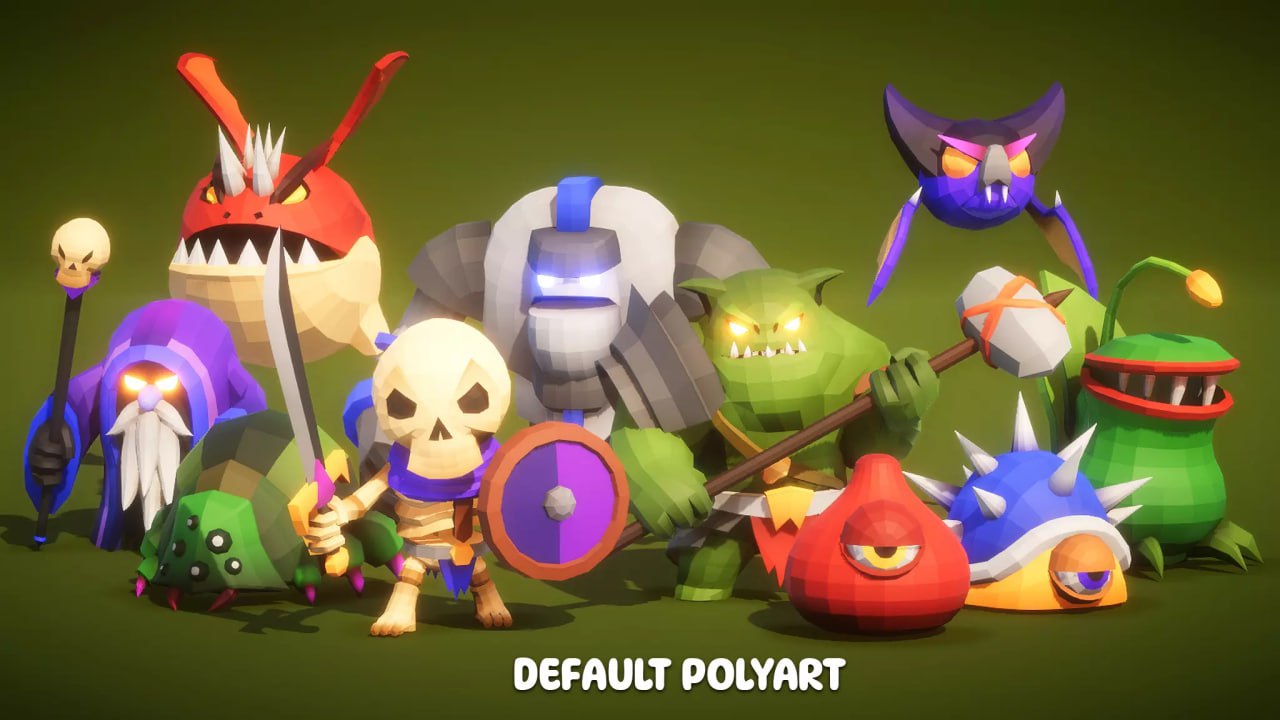 RPG Monster Wave Polyart📱 - изображение 2